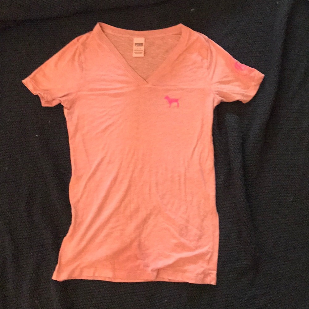 Victoria’s Secret pink short sleeve shirt